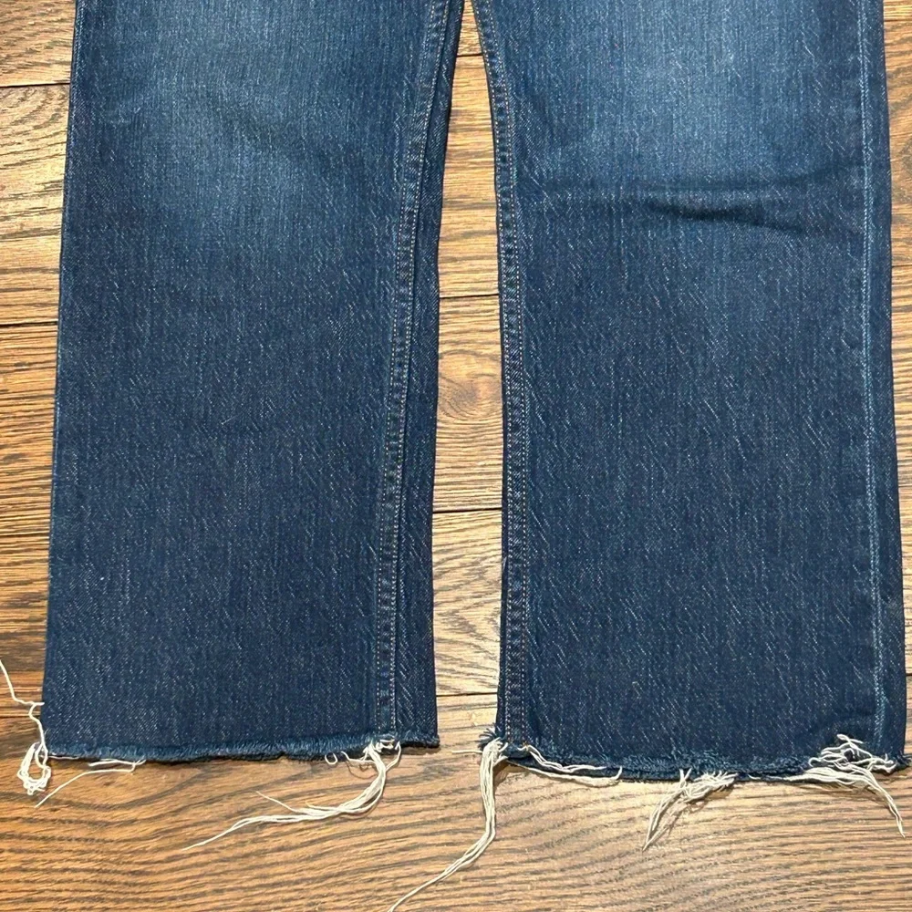 Rag & Bone Straight Leg Button Fly Cropped Jeans - Picture 4 of 9